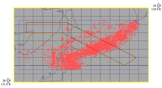 Eathquake spatial distribution
